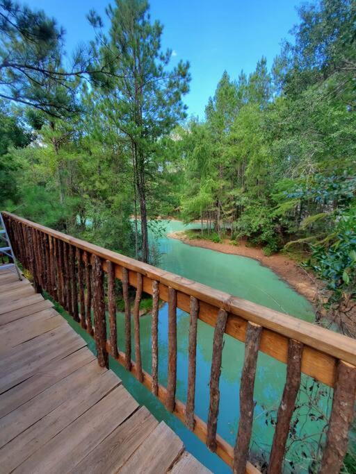 Waterfront Treehouse In A Magical Forest Waller Esterno foto